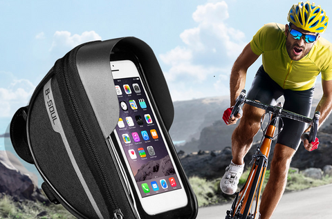 Bicycle Cell Phone Holder Cell Phone Front Pocket