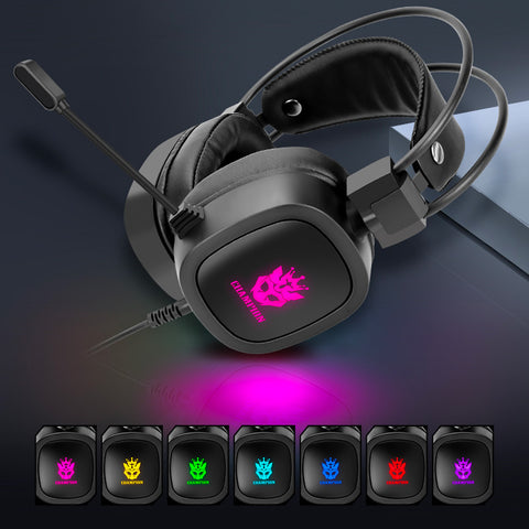 Headset with Microphone for Gaming Enthusiasts