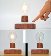 Magnetic levitation night light: Small, creative decoration for bedrooms; a unique floating light bulb.