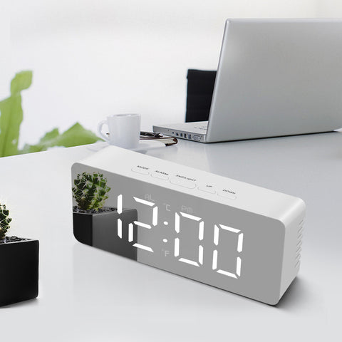 Multi-Function Children's LED Electronic Alarm Clock for Student Desktop Use