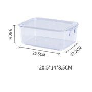 Refrigerator Food Storage Box with Lid for Freshness