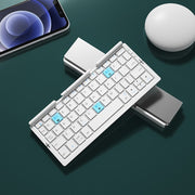 Bluetooth foldable keyboard can be connected to tablets laptops offices portable phones wireless keyboards